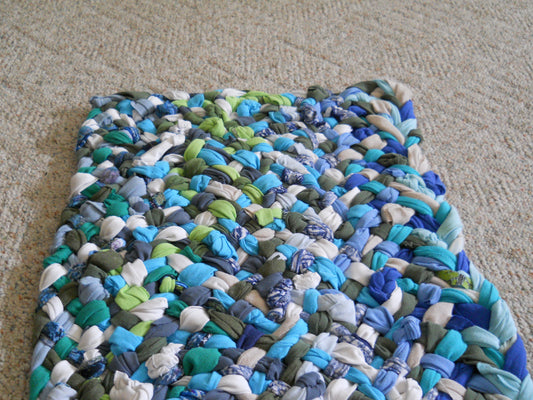 5 Strand Braid-in Runner Rag Rug (Rag Rugs by Erin Blog/Newsletter)